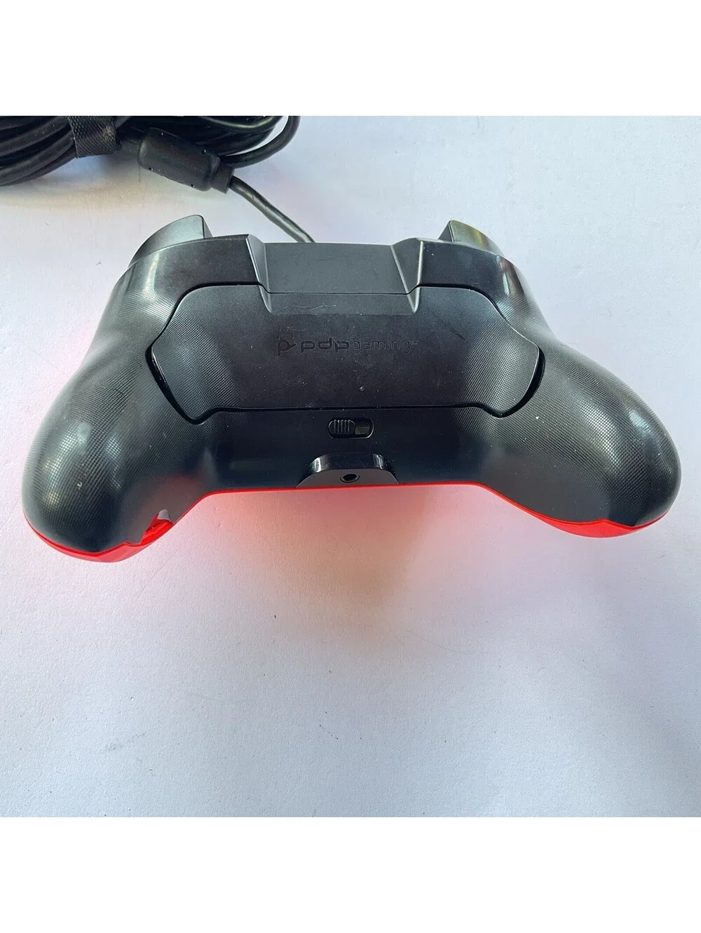 PDP Gaming Faceoff Deluxe Wired Switch Pro Controller Red Camo Nintendo Switch